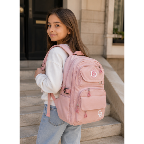 Okul S�rt �antas� 42x27x19 cm �ok B�lmeli, Geni� Hacimli G�nl�k �anta