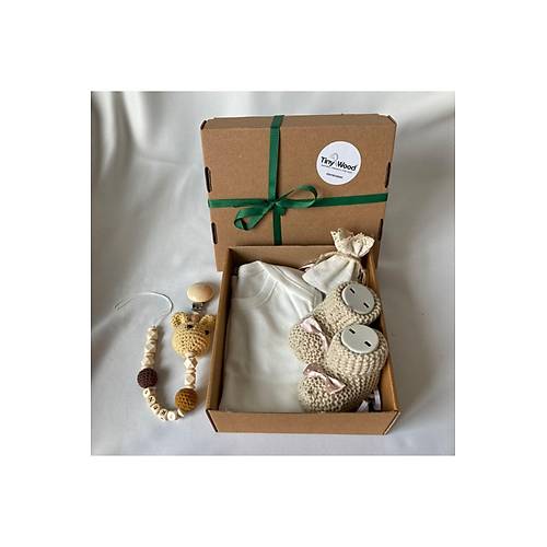 Ho�geldin Bebek, Un�sex Bebek ,organik Yenido�an Bebek Hediye Seti