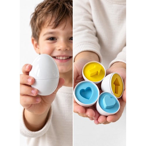 Geometrik Yumurta E�leme Oyunu ? �ekil E�le�tirme 6'l�