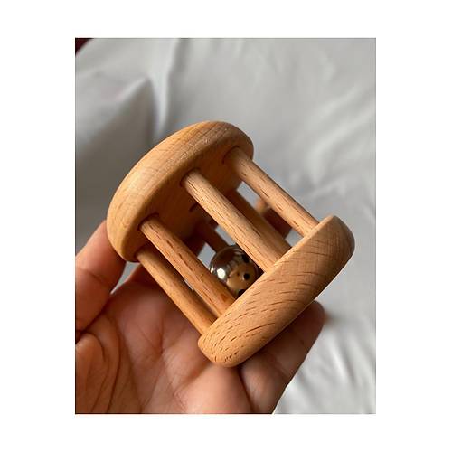 Montessori Ah�ap Oyun Seti | Do�al Bebek Geli�im Oyuncaklar�