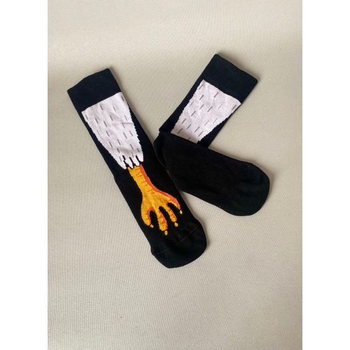 Kara Kartal Penesi Desenli Unisex Soket orap (1 ift) ? Elenceli & Premium Kalite