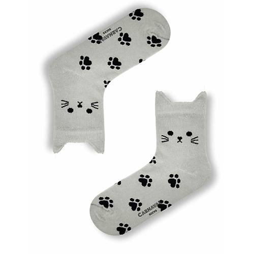 5li Kedi ekilli Renkli orap Seti | Hediye Kutulu Unisex Pamuklu oraplar