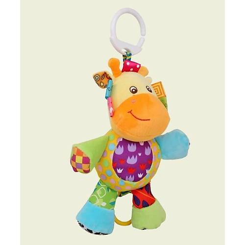 Sozzy Toys Titre�imli ve ��ng�rakl� Zebram| Bebekler ��in E�lenceli Aktivite Oyunca��