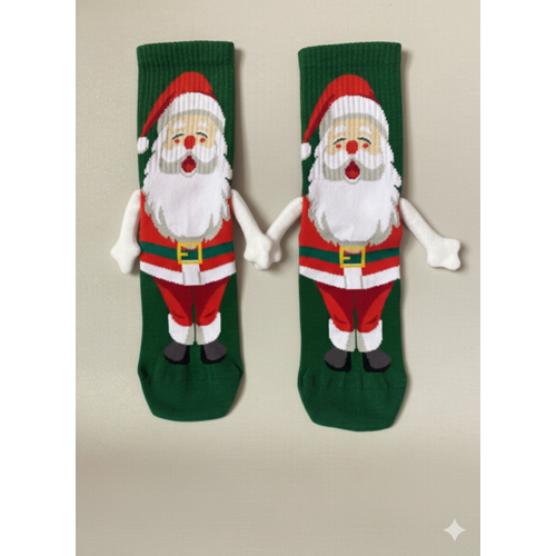 Y�lba�� �zel M�knat�sl� El Ele Tutu�an Noel Baba �orab� Unisex 36?44