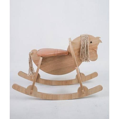 Sallanan Ahap At Sandalye | Deri Oturakl | Tiny Wood