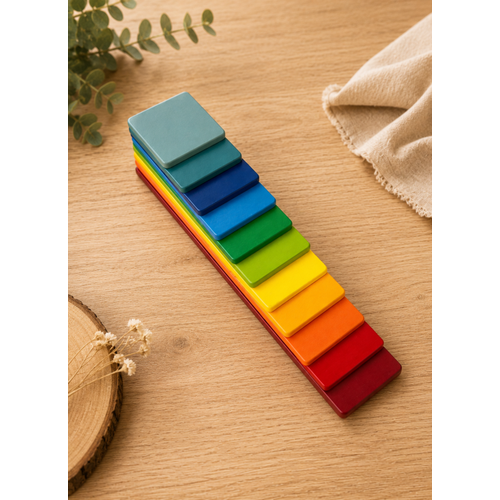Montessori Waldorf Ah�ap G�kku�a�� A��k U�lu Oyun Seti 2 Par�a