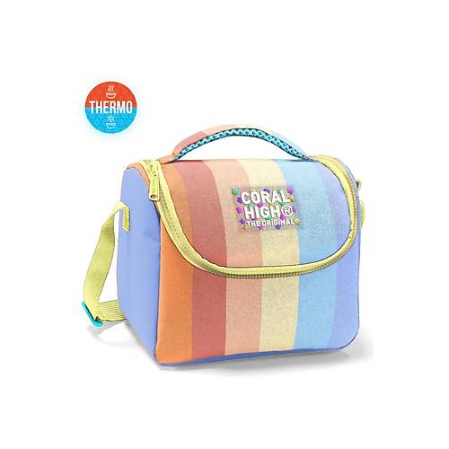 Renkli �izgili 3 l� Okul �anta Seti SET0123680