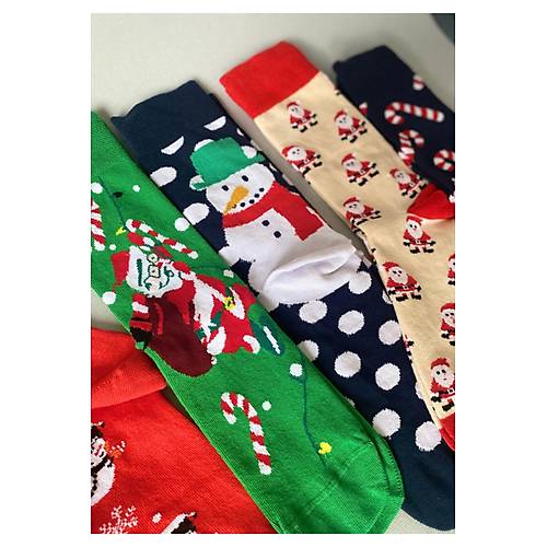 Ylba 6?l Desenli orap Seti | Unisex Hediye Kutulu K Temal oraplar