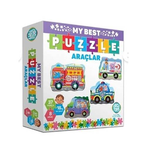 My Best Puzzle Aralar 37 Para | 8 Adet Ara Temal Eitici Yapboz Seti