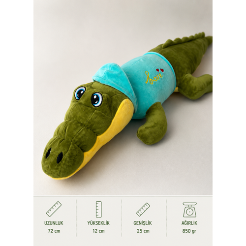 Kap�onlu Timsah Pelu� Oyuncak 72 cm