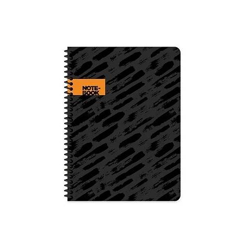 Keskin Color Delta Spiralli Defter | 16,522,5 cm, 80 Yaprak, izgili, PP Kapak