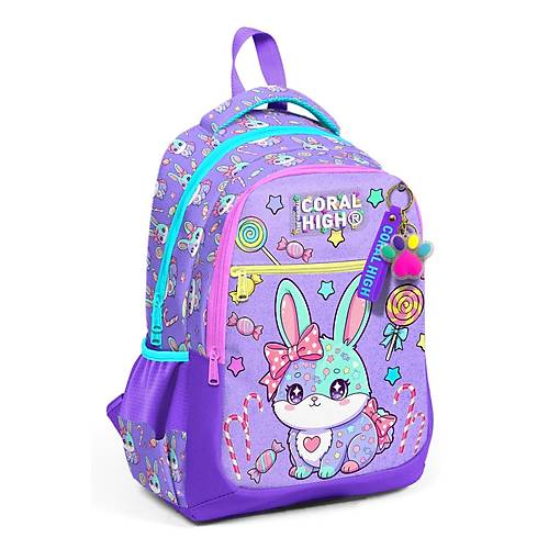 Kids Milka Su Ye�ili Tav�an Desenli 3?l� Okul �anta Seti SET0133255