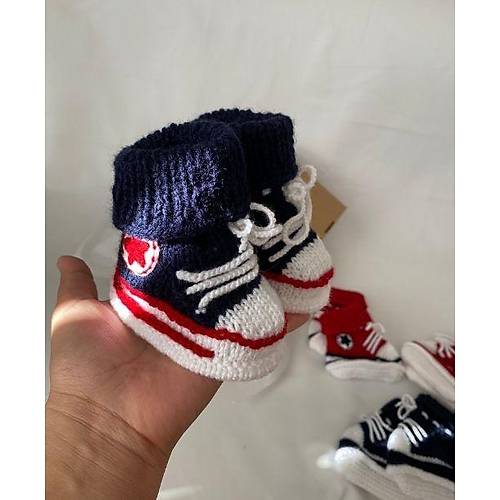 El �rg�s� Y�n Convers Model Bebek Patik Yenido�an 6-12 ay Lacivert
