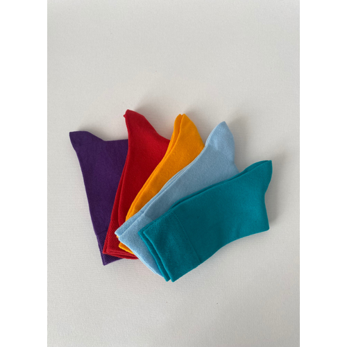 5?li Pastel Renkli �orap Moda Kutusu ? Unisex Premium �orap Seti