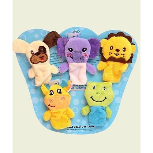 Sozzy Toys Parmak Pelu� Oyuncak Serisi | Sevimli ve G�venli Bebek Oyunca��