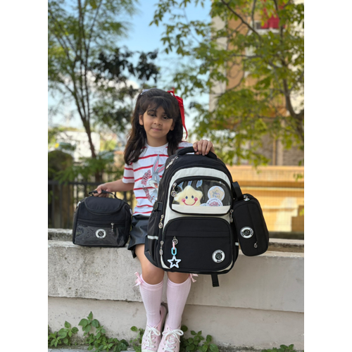 K�z �ocuk 3l� �lk��retim Okul �antas� Seti Beslenme �antal�