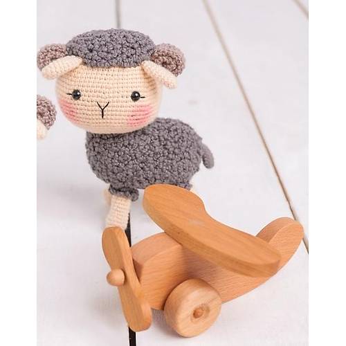 Amigurumi Kuzu | El Yapm Organik rg Oyuncak | Tiny Wood