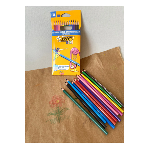 3'l� Boya Seti 12?li Ke�eli Kalem + Kuru Boya + Pastel Boya �ocuk Boyama Seti