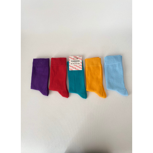 5?li Pastel Renkli �orap Moda Kutusu ? Unisex Premium �orap Seti