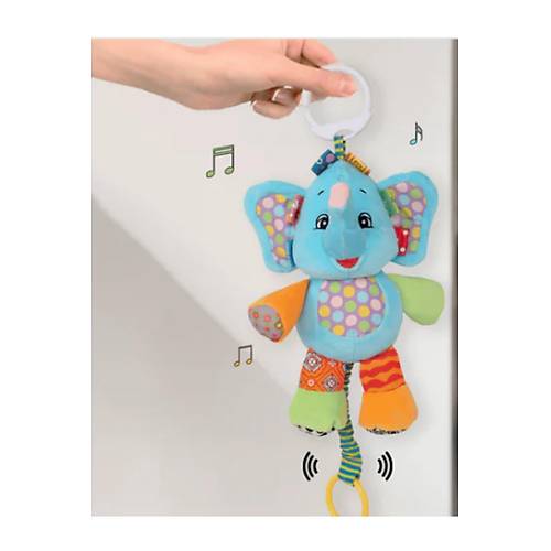 Sozzy Toys Mama Sandalyesi ve Puset Oyunca�� | Bebekler ��in E�lenceli ve E�itici Oyuncak Mavi Fil