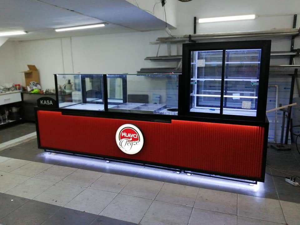 Pilav ve Yemeklik Ünitesi Kırmızı Model