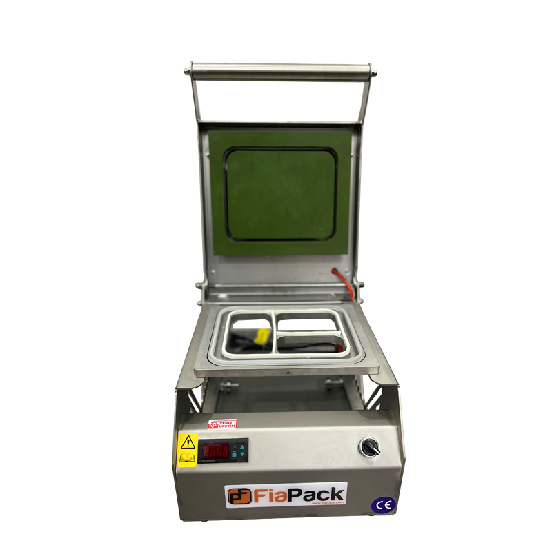 Fiapack Tabak Kapatma Makinesi Paslanmaz 227x178 mm 3 Bölmeli