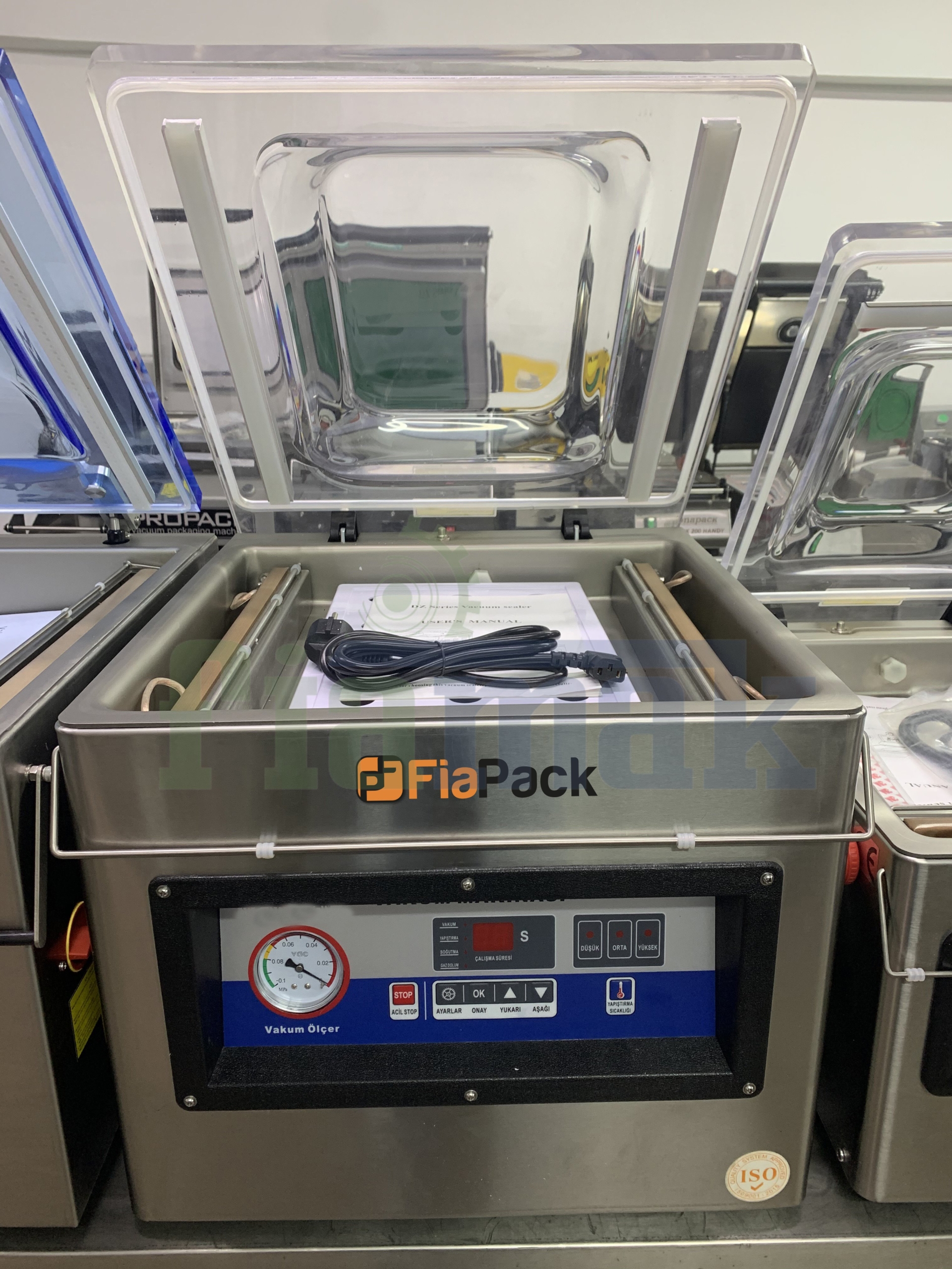 Fiapack 41+41 Çift Çene Vakum Makinesi
