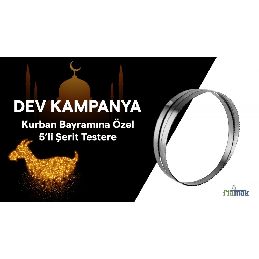 Kampanya Hnc Testere Uyumlu 5 Adet Şerit Testere