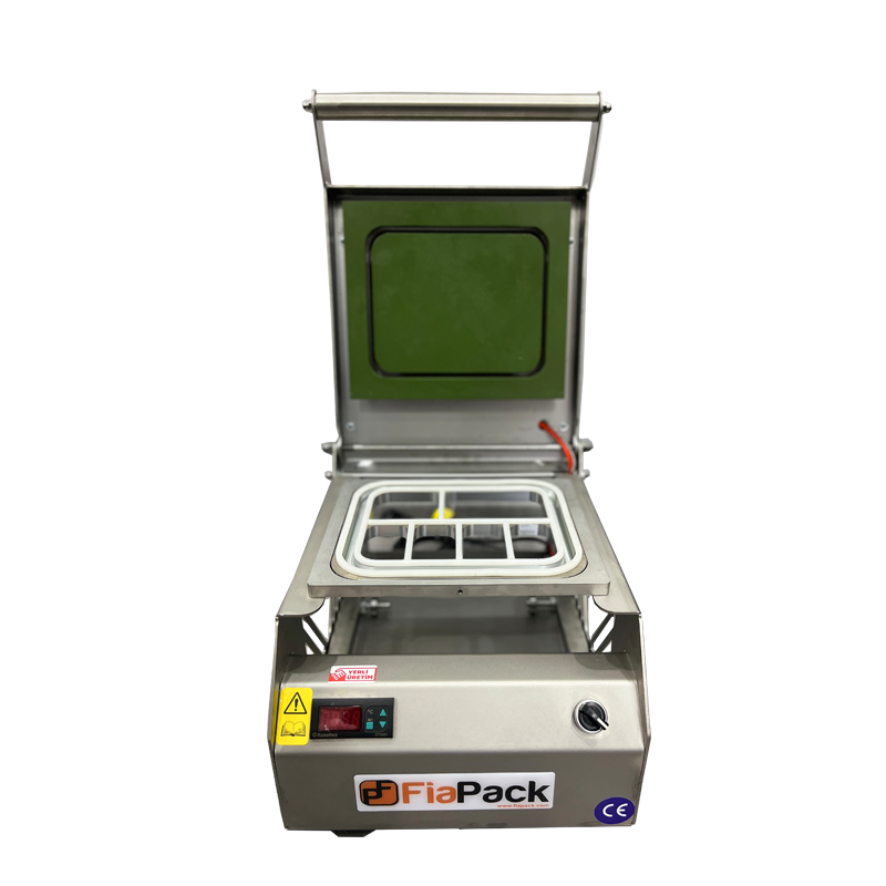 Fiapack Tabak Kapatma Makinesi Paslanmaz 227x178 mm 6 Bölmeli