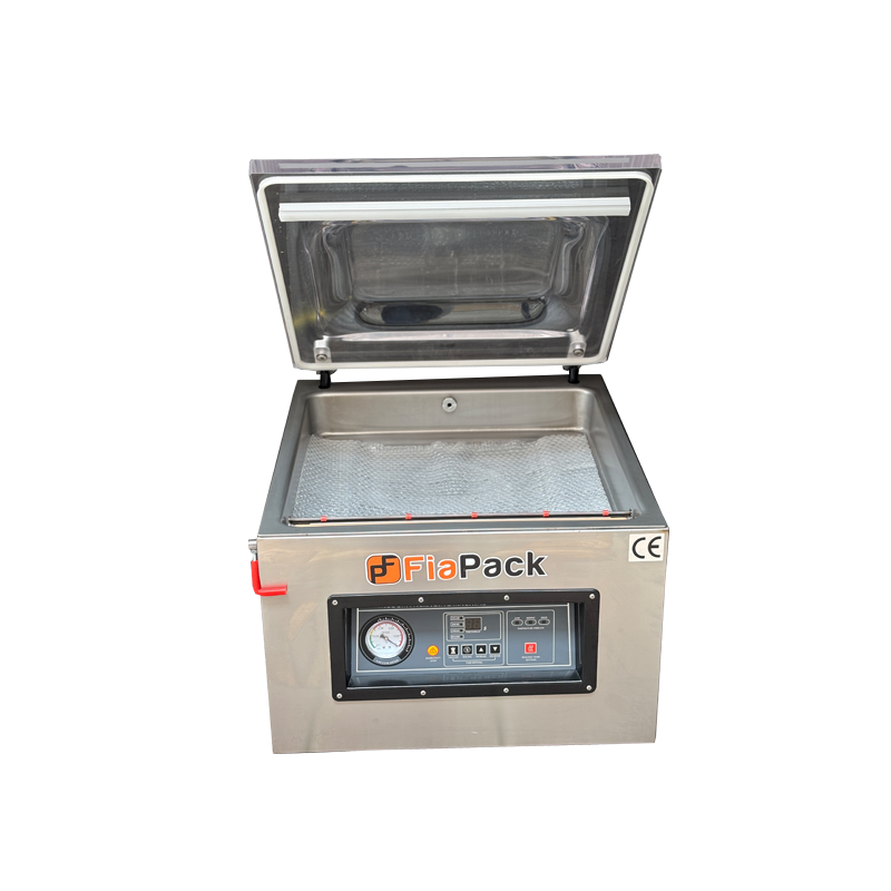 FiaPack Masaüstü Vakum Makinesi FPC51  51 cm Tek Çene Dijital Gıda Koruma Sistemi (Geniş Hazne)