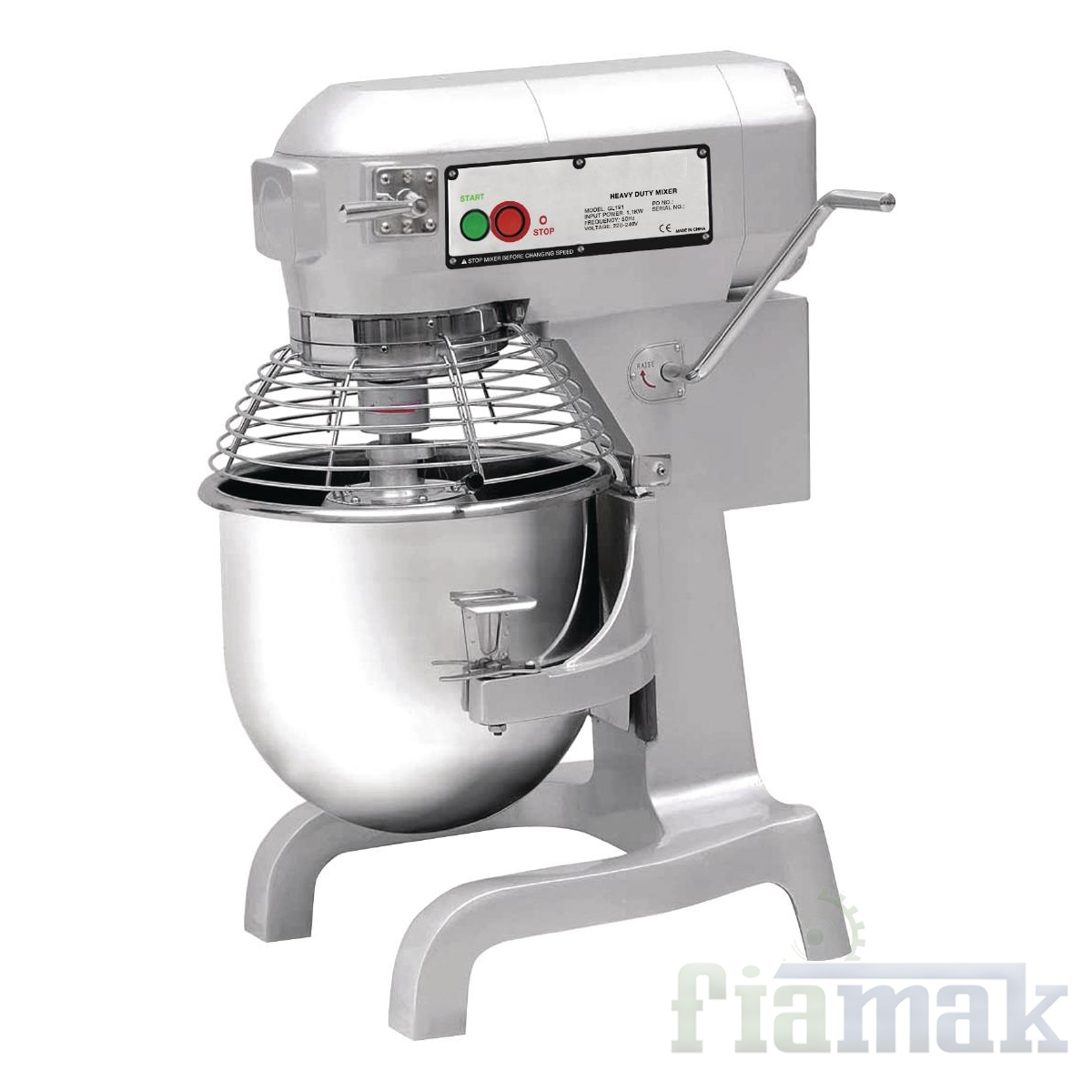 Lavion 20 Litre Profesyonel Planet Mikser (3 Devirli) - B20 | Endüstriyel Mutfaklar İçin