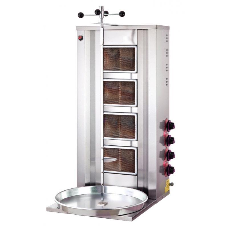 Standart 4 Radyanlı Doğalgazlı Döner Ocağı ( CE Belgeli )