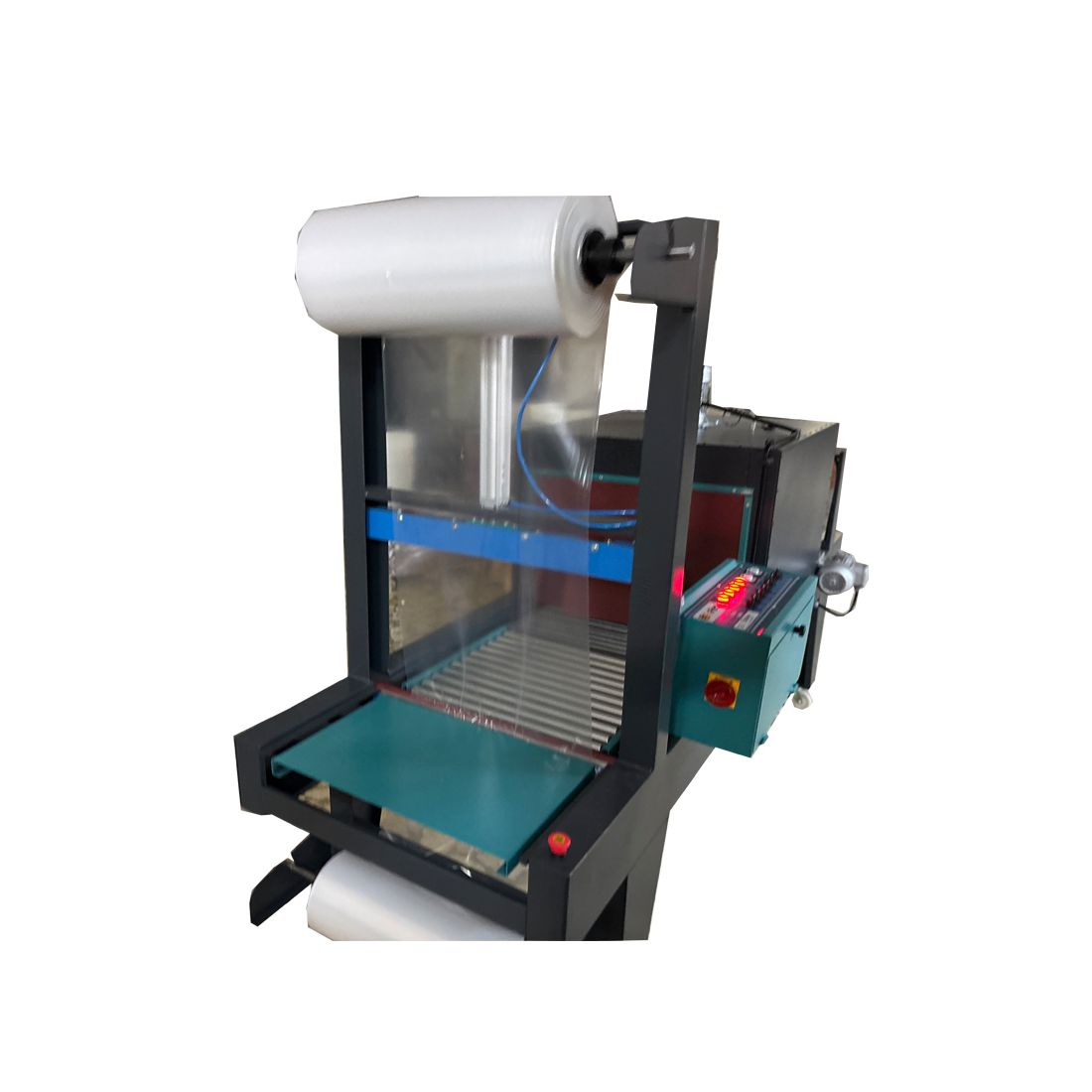 Fiapack PE60 Yarı Otomatik Polietilen Shrink Makinesi | 60 cm Kesim Çenesi ve 60 cm Tünel Genişliği