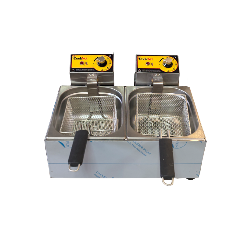 Cookset Elektrikli Fritöz 5+5 (10 LT)