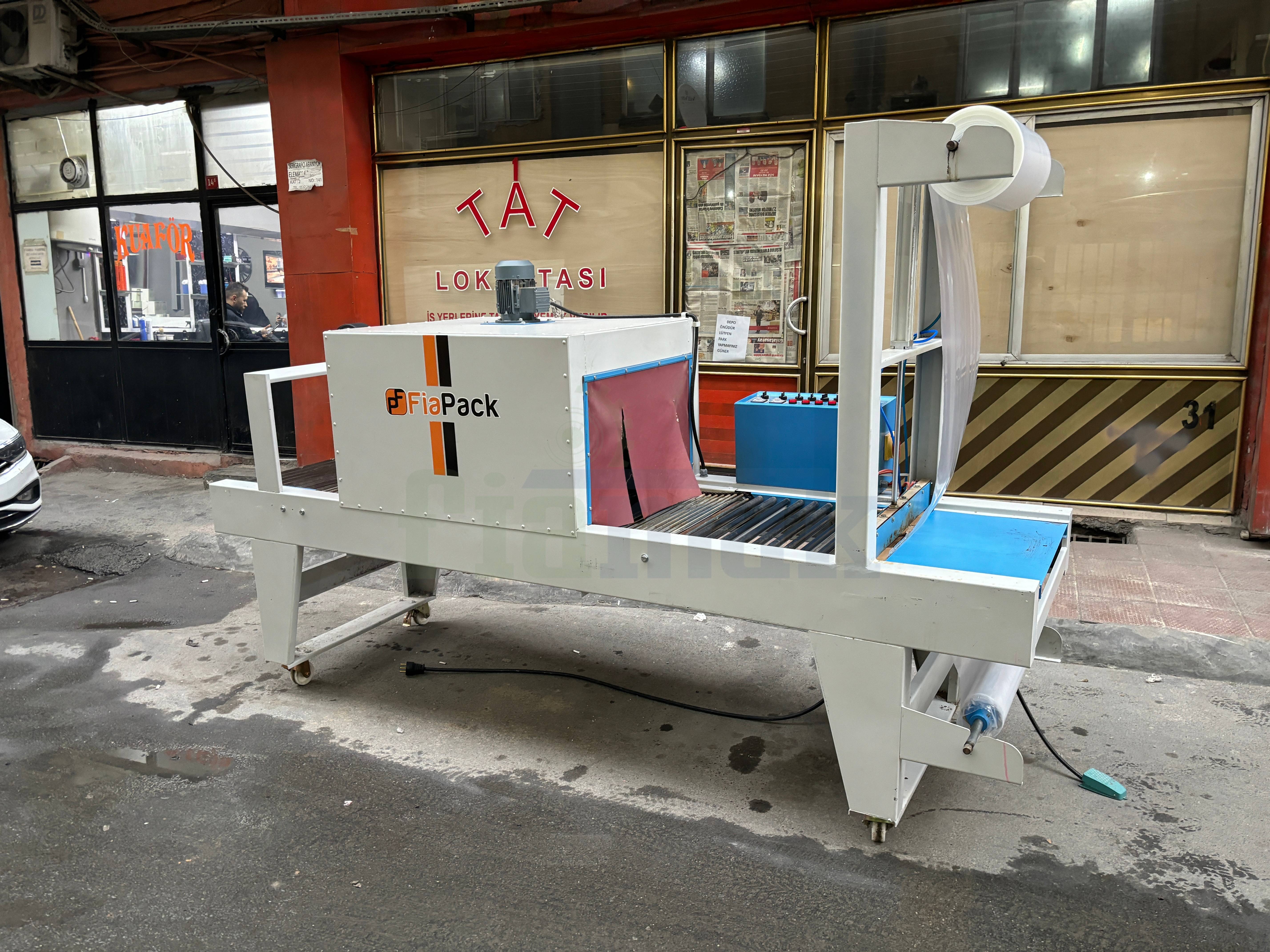 Yarı Otomatik Polietilen Shrink Makinesi Shrink Ambalaj Makinesi TPE60