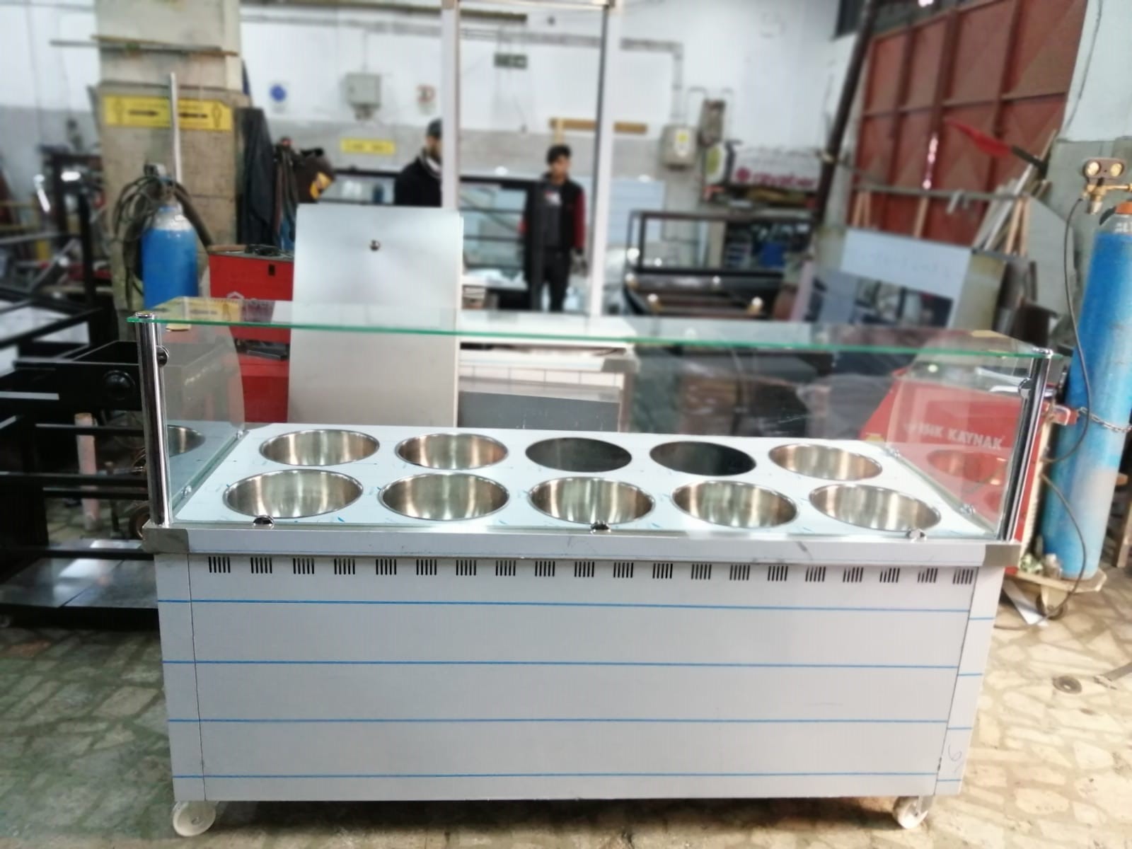 10 'lu Çorbalık Tezgahı