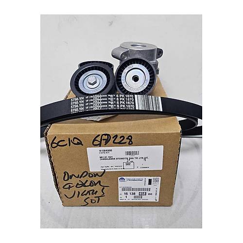 Ford transit boxer jumper �nden �eker alternat�r Komple Gergi ve Kay�� Kiti 2010-2016 6C1Q 6A228 AB