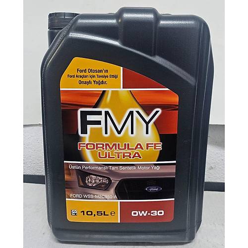 Fmy Marka Ford Otosan �retim 0W30  10.5 litrelik ticari ara�lara uygun motor ya�� 2018-2024 aras�na  OEM no WSS-M2C950-A