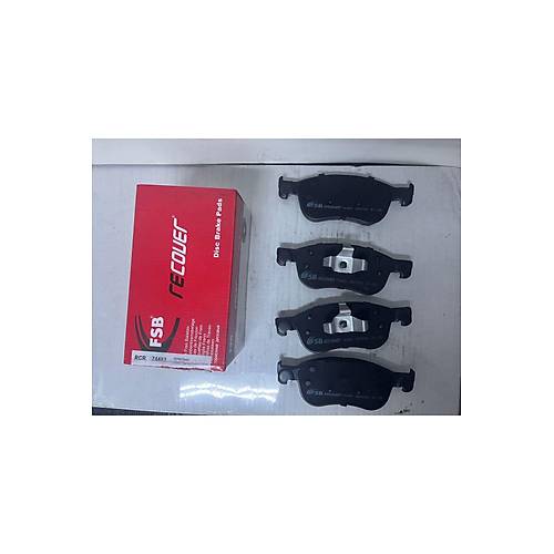 Ford courier 2023- Fiesta 2017- �n fren disk balata tak�m� KTH1BC-AB 2K021AB