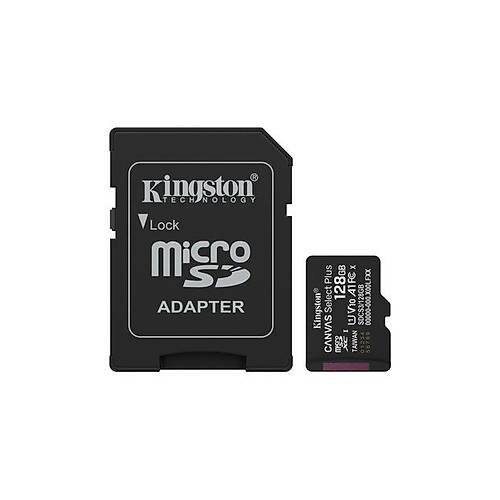 128GB microSDXC Canvas Select Plus Gen3 150MB/s A1 Card + Adapter