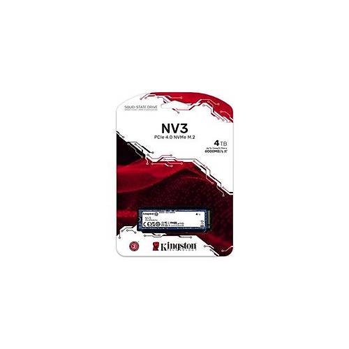 Kingston 4000GB NV3 M.2 2280 PCIe 4.0 NVMe SSD