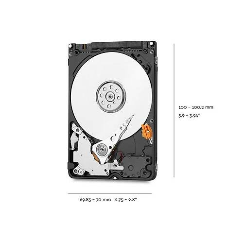 WD Blue 2TB 2.5' 128mb