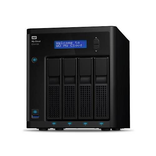 WD My Cloud 3,5'' EX4100 0TB Gbit Eth.x2, USB 3.0x1
