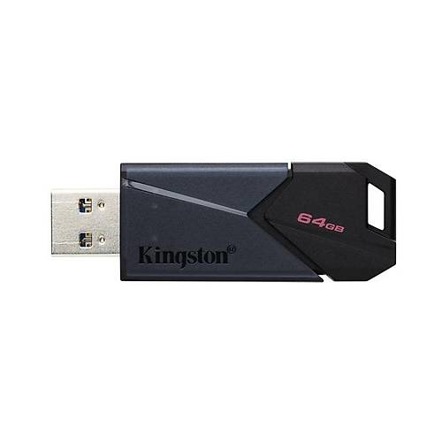 64GB Portable USB 3.2 Gen 1 DataTraveler Exodia Onyx
