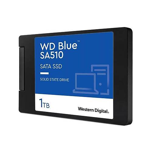 WD Blue SA510 SATA SSD 1TB 2,''/7 mm kasal