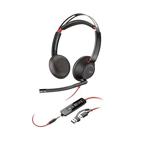 Poly BW 5220 USB-C HS +3.5mmP +USB-C/A