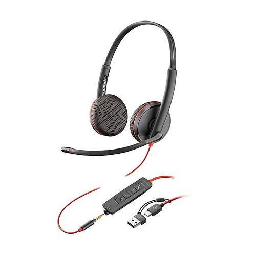 Poly BW 3225 USB-C HS +3.5mmP +USB-C/A