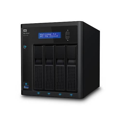 WD My Cloud 3,5'' EX4100 0TB Gbit Eth.x2, USB 3.0x1