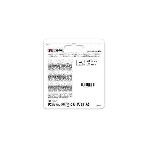 Kingston 128GB microSDXC Canvas Go Plus 170R A2 U3 V30 Card + ADP