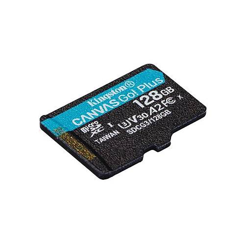 Kingston 128GB microSDXC Canvas Go Plus 170R A2 U3 V30 Card + ADP